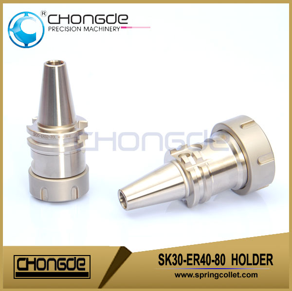 SK30-ER40-80 고정밀 CNC 공작 기계 홀더