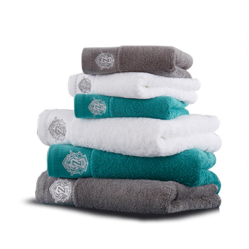 custom organic cotton terry hotel bath towels set