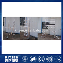 SGS Tested Adjustable Aluminum Folding Painter's Scaffold / Step Up Scaffold