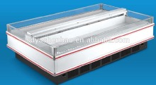 supermarket island freezer dispaly freezer