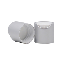 Matte Silver Disc Top Cap Cylinder 20mm