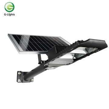 Luces de carretera solares led divididas de aluminio 100w 300w