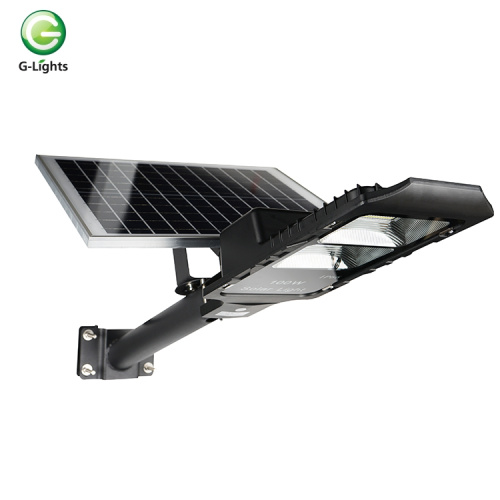 Luci stradali solari a led divise in alluminio da 100w 300w