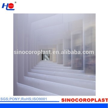 4mm Translucent Corrugated Plastic