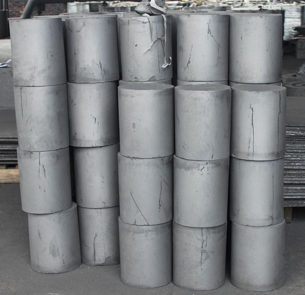 High Density Round Molded Graphite Block