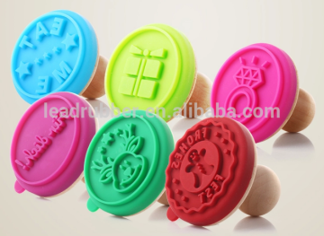 Hot sales New Design silicone cookie stamp for Christmas