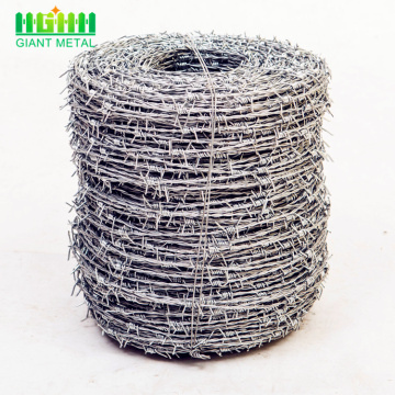 Anti-corrosion Galvanized Barbed Wire Fence For Sale