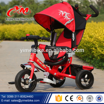 Kids sun cover tricycle, baby tricycle stroller, good quality baby tricycle with more functions