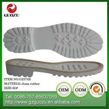 shoe natrual rubber sole