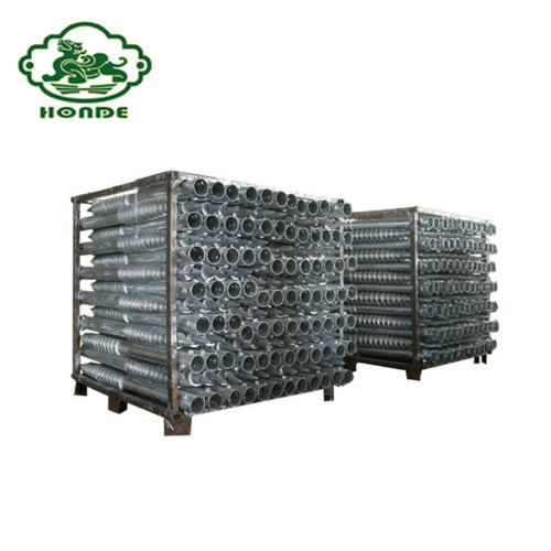 Galvanized Screw Piles System For Pagar