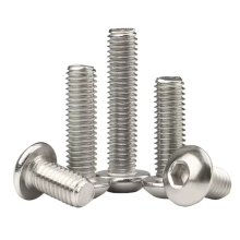 Standard Manufacturer of 304 Stainless Steel Round Cup Disc Head Inner Hexagonal Socket Head Machine Bolts
