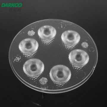 New Luxeon optical lens led light lens DK5036-6H1-Z-C led