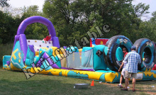 hot selling boot camp inflatable paintballs obstacle course KKB-L039