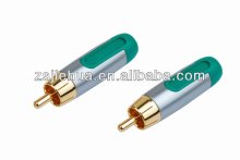 Top grade colored mini din connectors rca jack