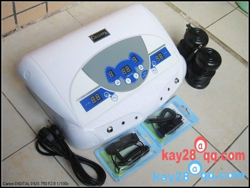 Dual MP3 Cell spa,ion detox,ion cleanse,detox foot spa IH502