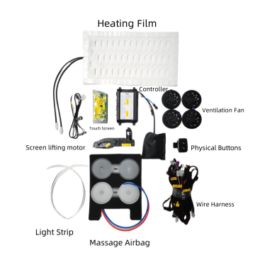 New Design Car Seat Ventilation and Heating System