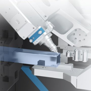 Tubo rotondo di taglio del tubo laser automatico