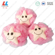 Starfish Shape bath small sponge ball