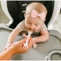 BPA Ücretsiz Özel Silikon Bebek Kaşık Çatal