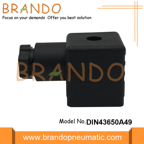 DIN43650A PG9 Solenoid Valve Connector 3P+E IP65