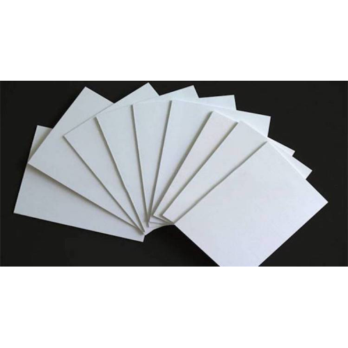 Feuille de construction de panneau de mousse de PVC blanc