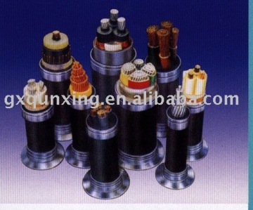 copper conductor XLPE insulated aerial cable
