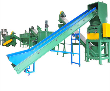 500KG Waste PET bottles reprocessing line
