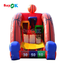 Inflatable Carnival Basketball Hoop Shooting Game