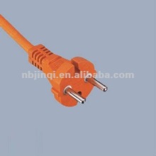 European standard VDE 2-pin power plug