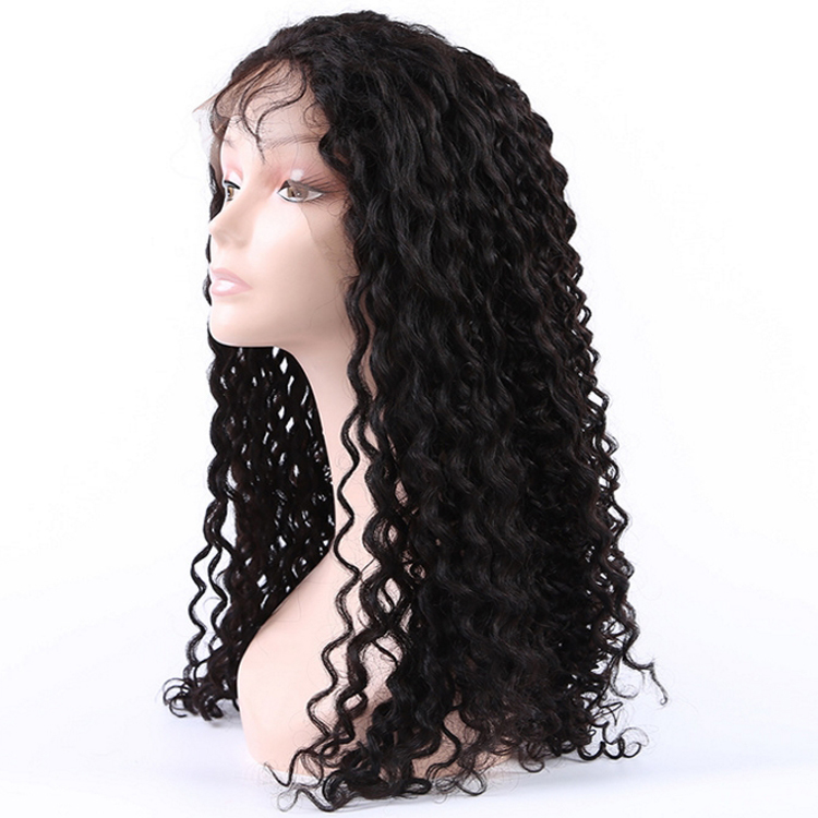Wholesale Cuticle Aligned 100% Raw Virgin Peruvian Human Hair Full Lace Wigs
