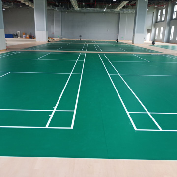 Εγκεκριμένο από την BWF PVC Badminton δάπεδο Badminton Flooring