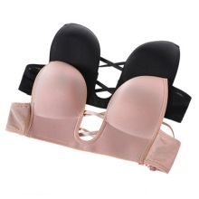 Seamless Invisible Push-Up Plunge Bra for Wedding Dresses