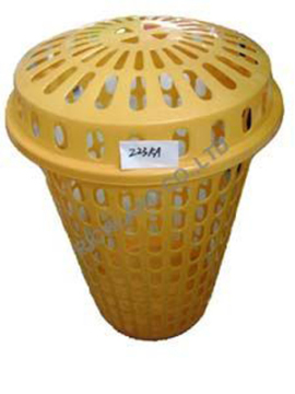 plastic laundry basket