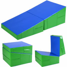 Folding Gym Mat for Gymnastics and Fitness Tumbling