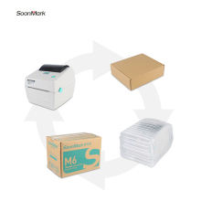 108mm Thermal shipping label printer for logistics industry
