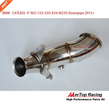 Mertop N55 4" Catless Downpipe B** 2013+ 335i, 435i, M235i, F30, F32, F22