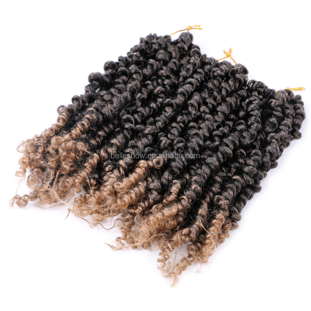 10inch 12 strands Bomb Twist freetress bohemian braid hair shiort pre passion twist