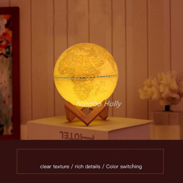 Children's 8 inch Light Up World Globe Vintage