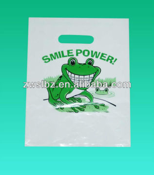 Punch out handle bag/Die-cut handle bag/Shopping bag