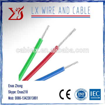 PTFE insulation high temperture electrical wire used for equipement