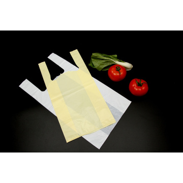 Bio-degradable Plastic T Shirt Shopping Bag