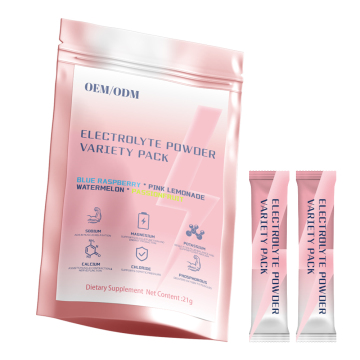 Electrolytes Powder in Sachet and Stand up pouch