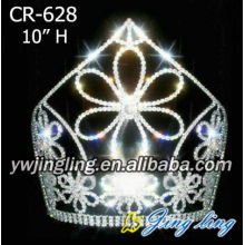 Big flower elegant Beauty Pageant Crown CR-628