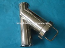 low price high quanlity sanitary stainless steel Y stainer