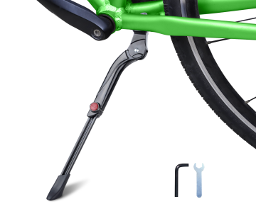 EasyDo Adjustable Non Slip Bike Center Kickstand