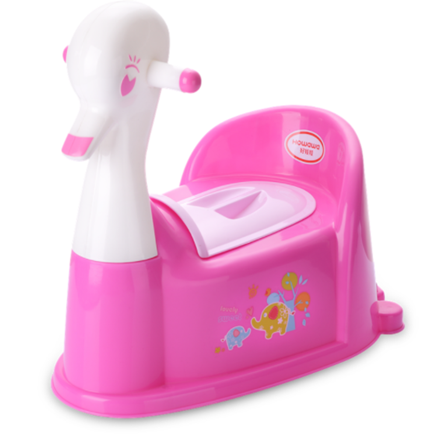 Duck Shape Trainer Toilet Plastic