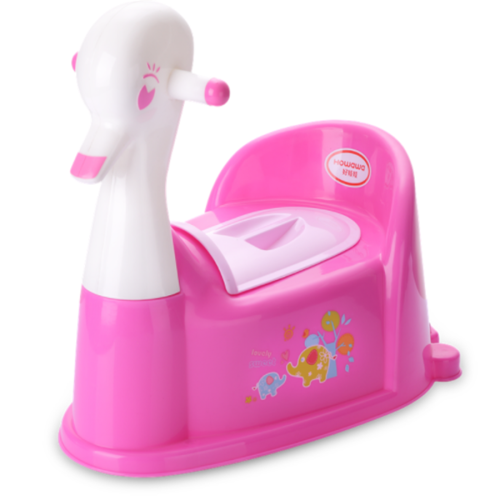 Baby-Toilettentrainer in Entenform aus Kunststoff