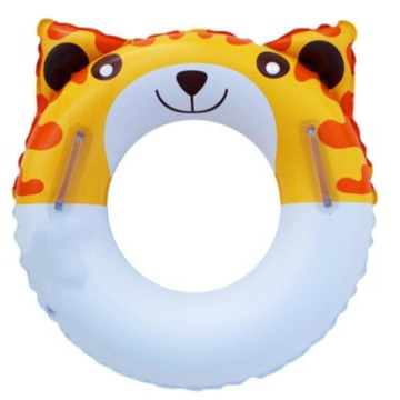 Summer Inflatable PVC Cat Shape Swim Ring Float