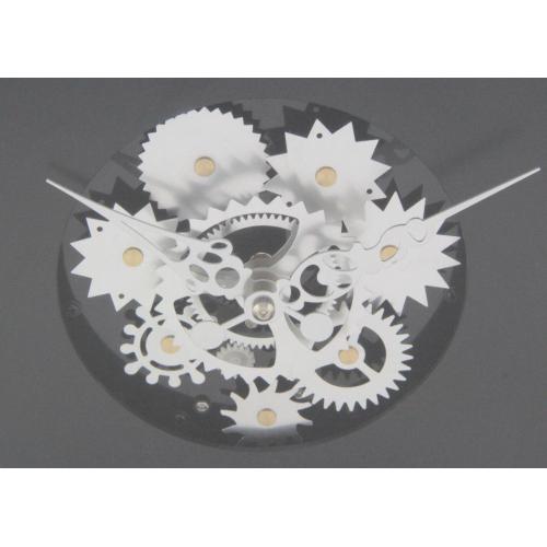 Metall Flower Gear Wanduhr