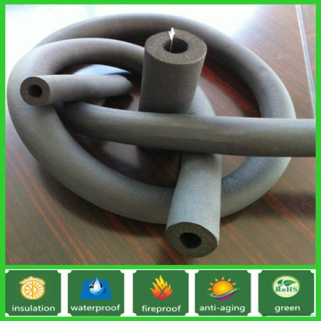 Soft rubber plastic foam insulation pipe/insulation rubber plastic foam pipe